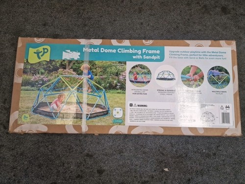 Metal dome climbing frame - climbing,