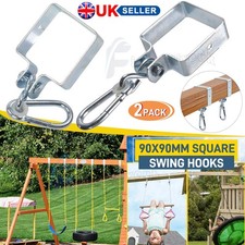 2X SWING HOOKS HANGERS SWING