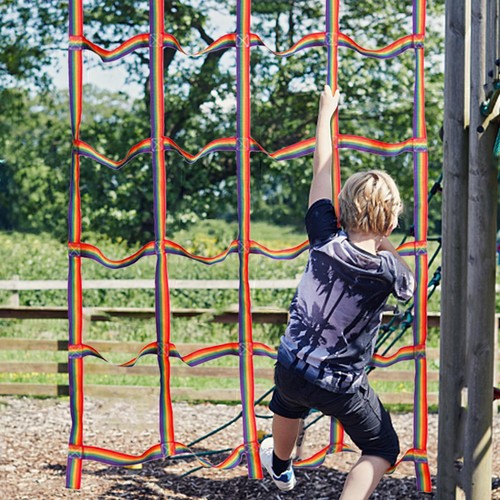 Climbing net for - climbing, outdoor